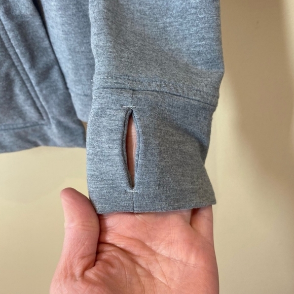 Lululemon Coast Wrap Heathered Mod Medium Grey 6 - Picture 11 of 12